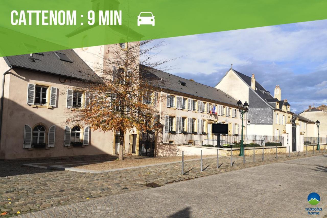3 Appts - 3 A 7 Lits - Parfait 6 A 10 Pers - Max 26 Pers - 1 Immeuble - Convivialite, Rentabilite ------ English - 3 Apts - 3 To 7 Beds - Ideal For 6 To 10 Guests - Up To 26 - Same Building - Friendly, Flexible Hettange-Grande Exterior photo