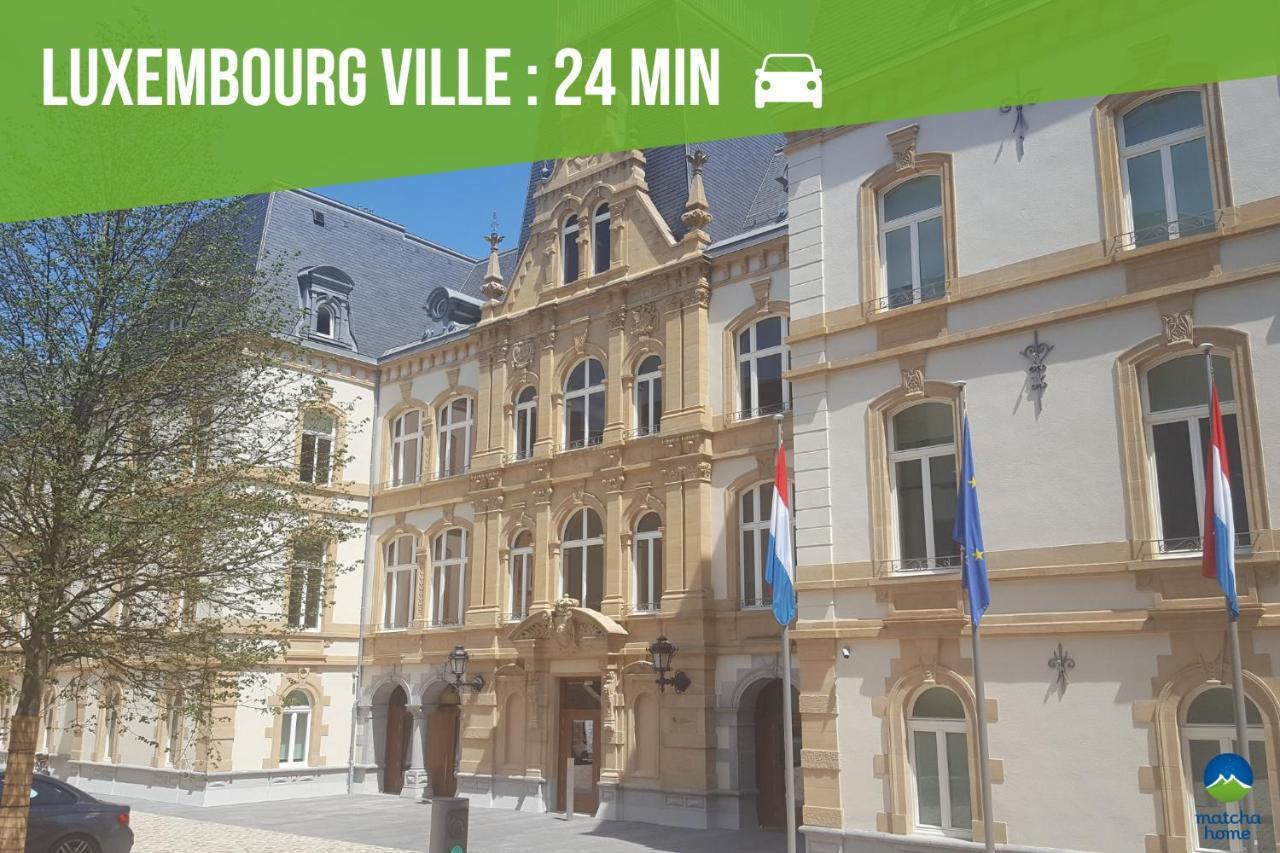 3 Appts - 3 A 7 Lits - Parfait 6 A 10 Pers - Max 26 Pers - 1 Immeuble - Convivialite, Rentabilite ------ English - 3 Apts - 3 To 7 Beds - Ideal For 6 To 10 Guests - Up To 26 - Same Building - Friendly, Flexible Hettange-Grande Exterior photo
